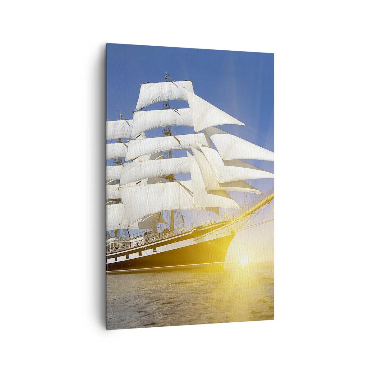 Canvastavla - Bild på duk - Deras tid blir aldrig förbi - 80x120 cm