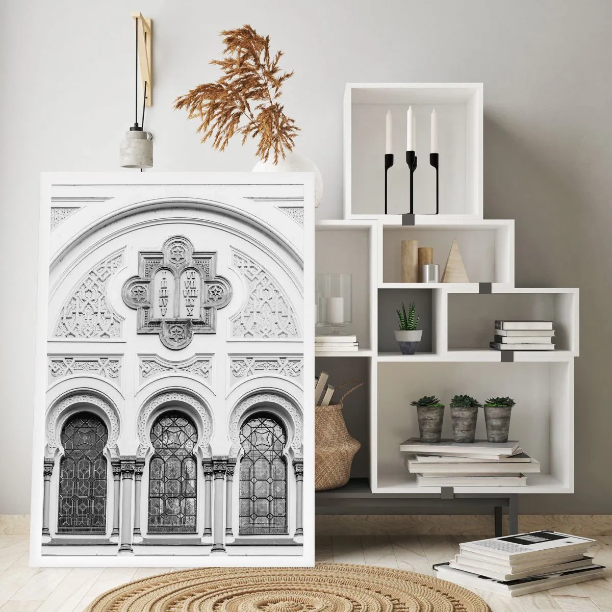 Affisch - På gränsen mellan kulturer - 30x40 cm