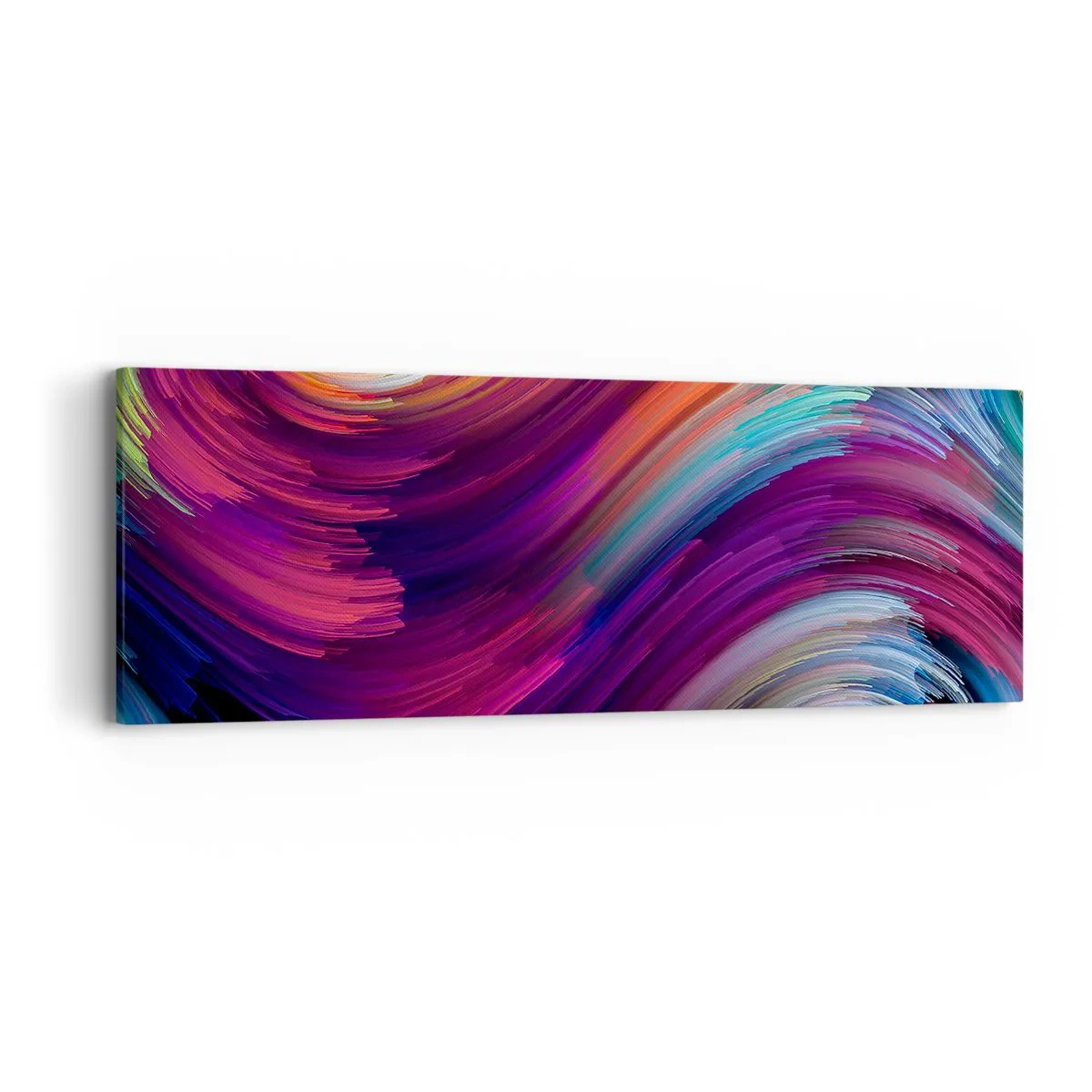 Canvastavla - Bild på duk - Början av en ny värld - 90x30 cm