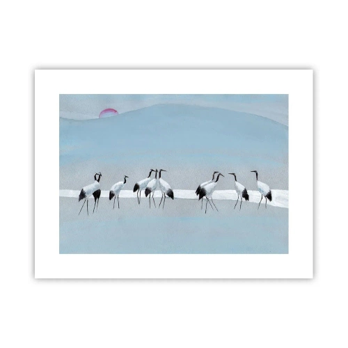 Affisch - Efter en het dag - 40x30 cm