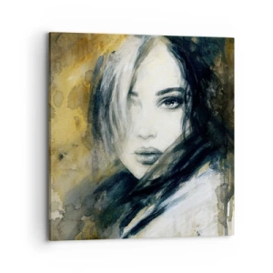 Canvastavla - Bild på duk - Mera oskyldig eller sensuell? - 70x70 cm