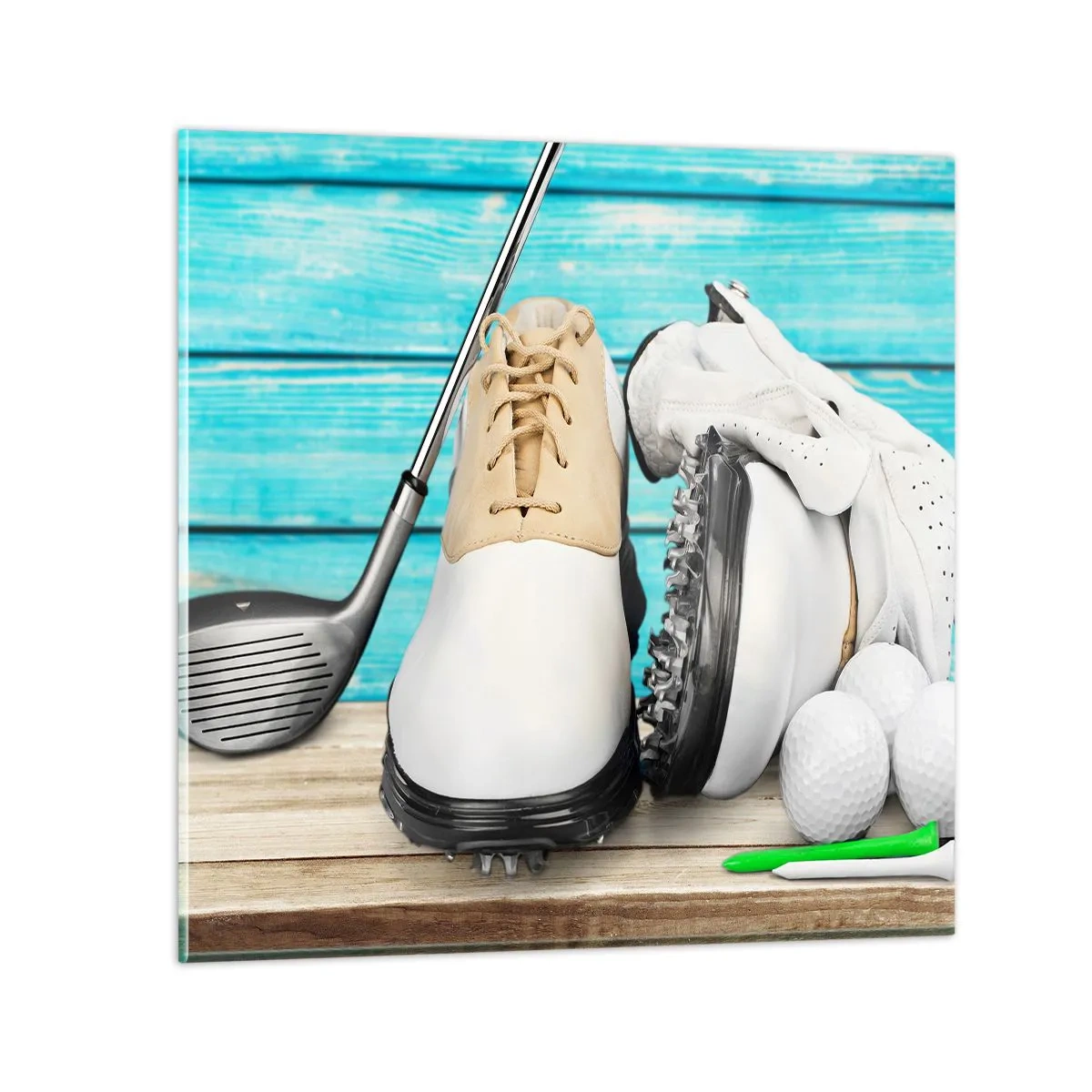 Glastavla - Bild på glas - Allt färdigt - 30x30 cm