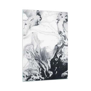 Glastavla - Bild på glas - Jordens inre - 50x70 cm