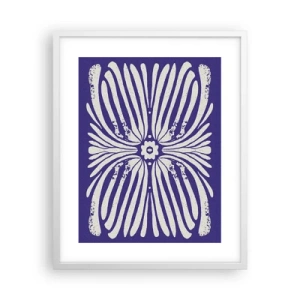 Affisch i vit ram - Etnisk inspiration - 40x50 cm