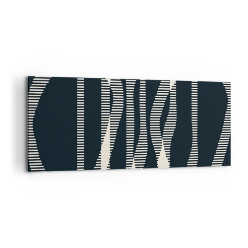 Canvastavla - Bild på duk - Försök att bryta mörkret - 100x40 cm