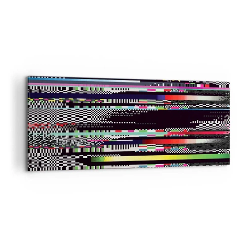 Canvastavla - Bild på duk - Verklighetens kontrollbild - 100x40 cm