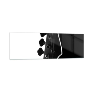 Glastavla - Bild på glas - Rocktystnad - 160x50 cm