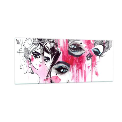 Glastavla - Bild på glas - , - 100x40 cm