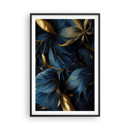 Affisch i svart ram - Fodrad med guld - 61x91 cm
