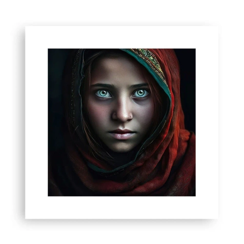 Affisch - Östlig prinsessa - 30x30 cm