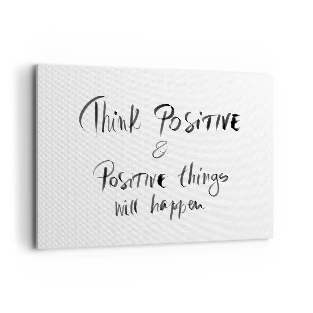 Canvastavla - Bild på duk - Hur ska man leva? - 100x70 cm