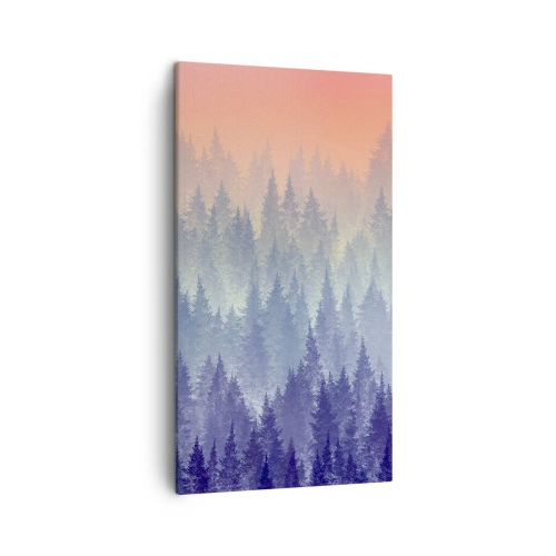 Canvastavla - Bild på duk - Högt, högre, upp till himlen - 45x80 cm