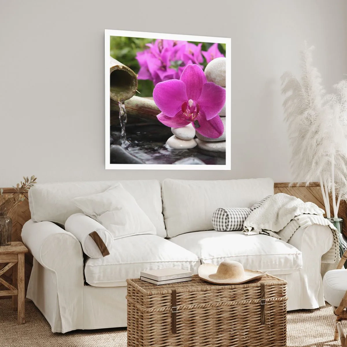 Affisch - Så kopplar du av - 60x60 cm