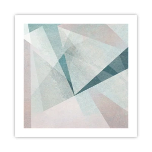 Affisch - Lugnt trots dynamiskt - 50x50 cm