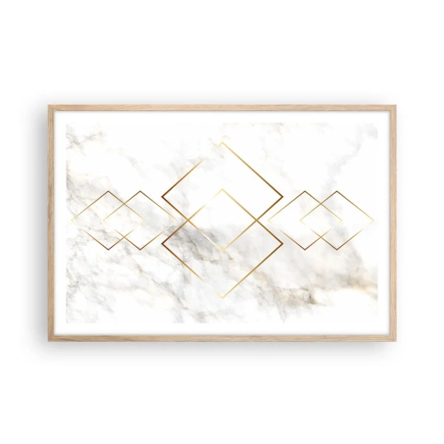 Affisch i ram av ljusek - Utsikt över oändlighet - 91x61 cm