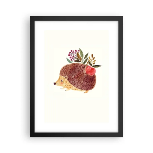 Affisch i svart ram - Och du gillar mig redan - 30x40 cm