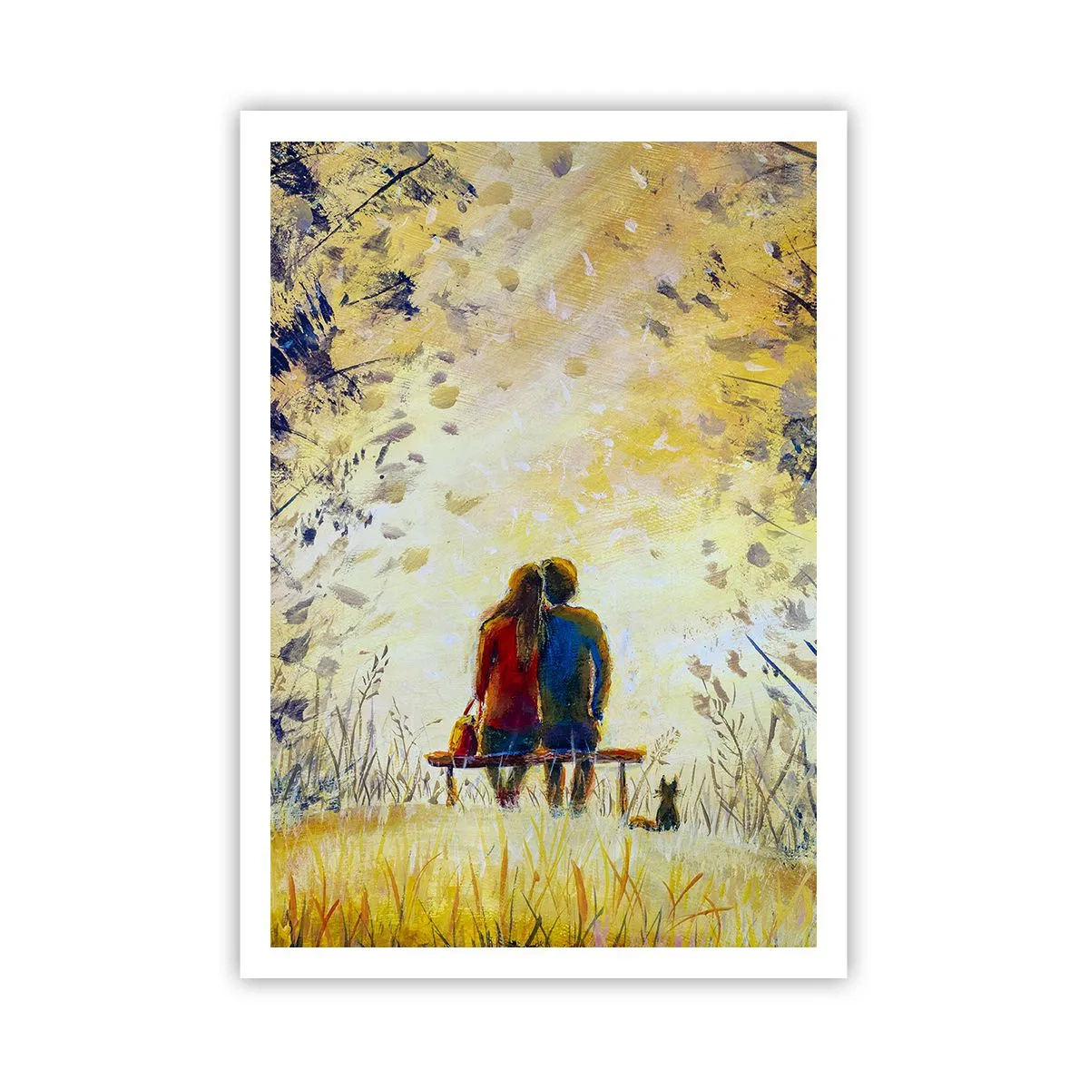 Affisch - Magisk stund - 70x100 cm
