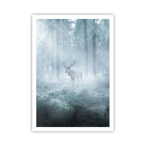 Affisch - Morgonrond runt godset - 70x100 cm