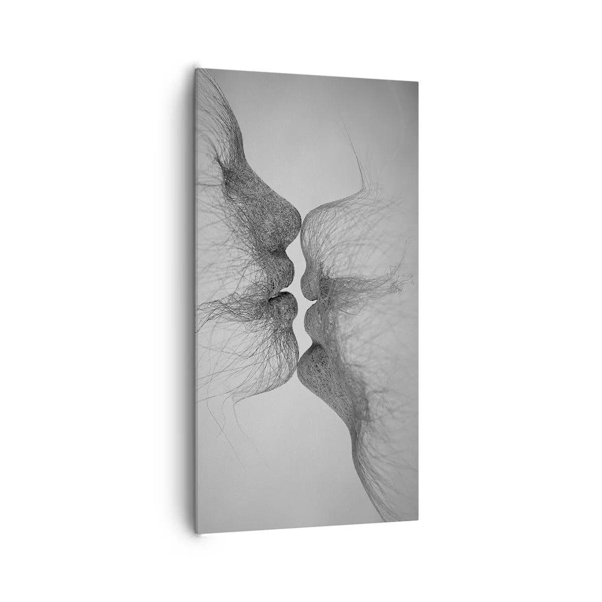 Canvastavla - Bild på duk - Vindens kyss - 65x120 cm