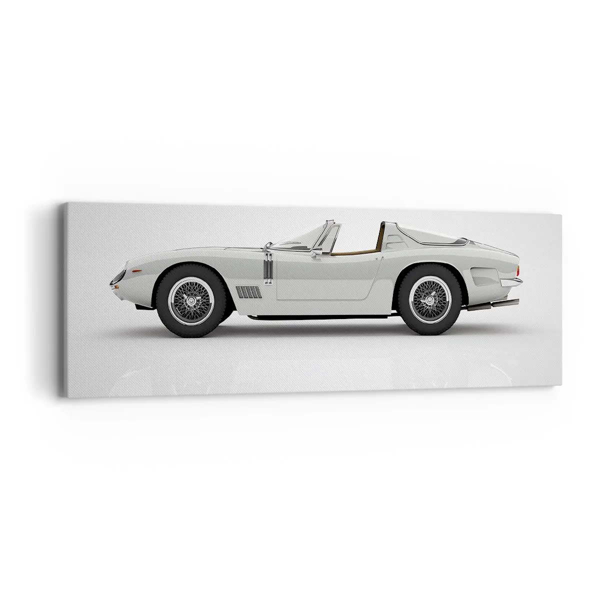 Canvastavla - Bild på duk - Ett löfte om lek - 90x30 cm