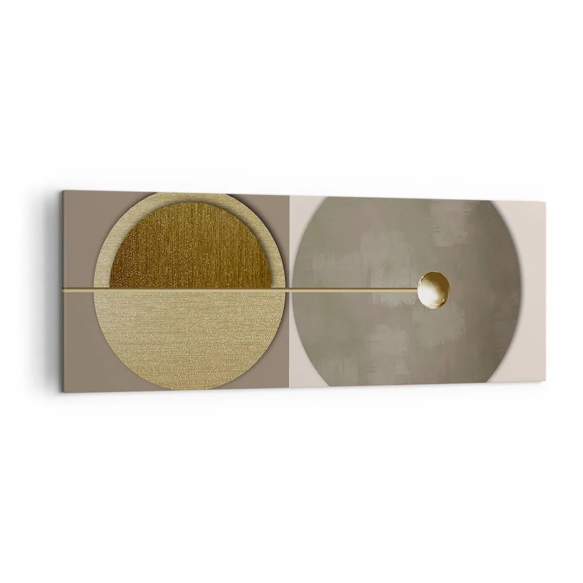 Canvastavla - Bild på duk - Perfekt balans - 140x50 cm