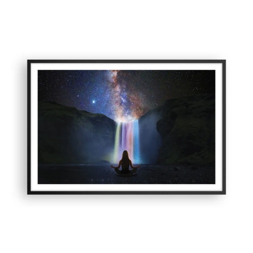 Affisch i svart ram - Absolut harmoni - 91x61 cm