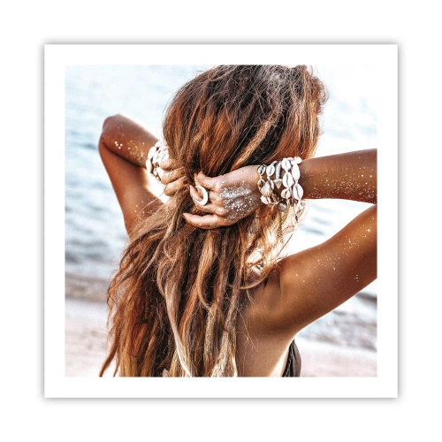 Affisch - Vattnets och solens syster - 60x60 cm