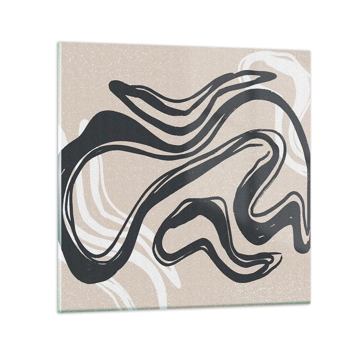 Glastavla - Bild på glas - Mångfaldigt uttryck - 70x70 cm