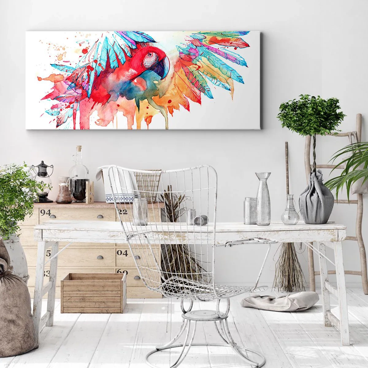 Canvastavla - Bild på duk - . - 90x30 cm