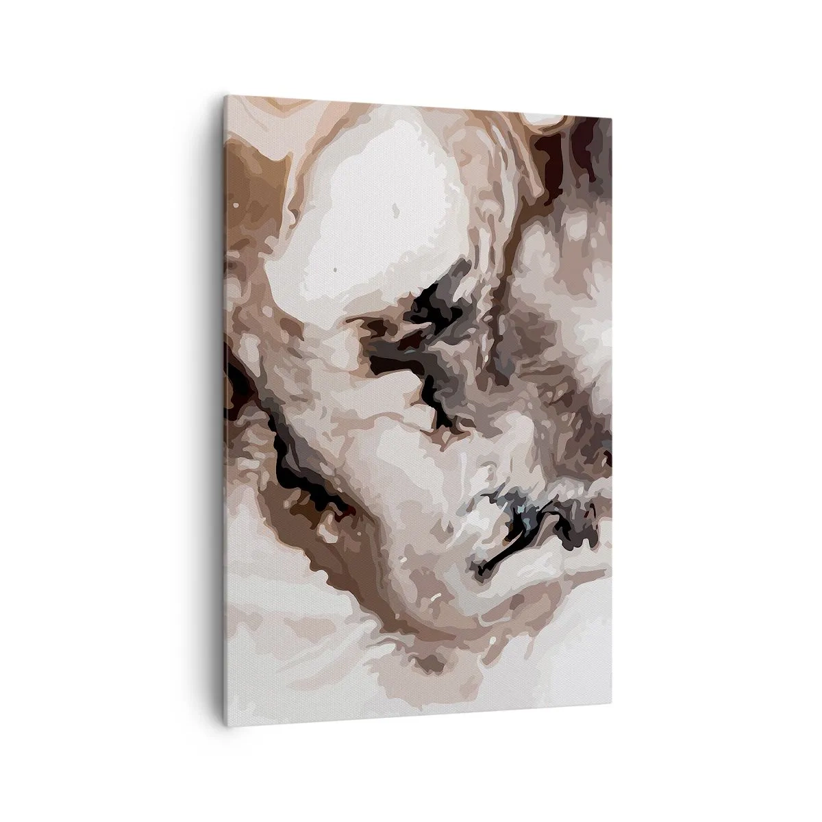 Canvastavla - Bild på duk - En galax födelse - 70x100 cm