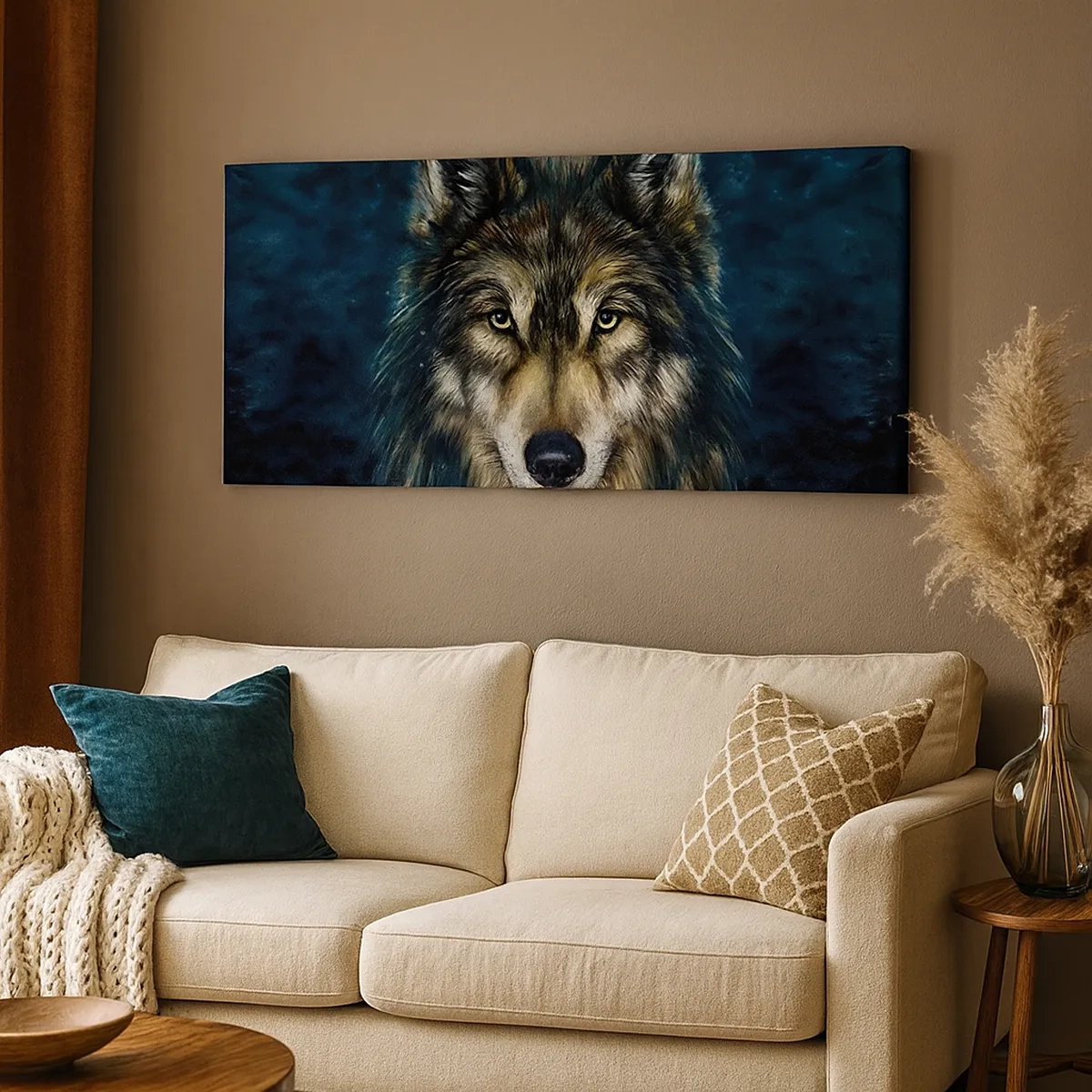 Canvastavla - Bild på duk - Alfa? Och omega - 30x30 cm