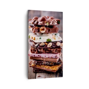 Canvastavla - Bild på duk - Härligt perspektiv - 45x80 cm