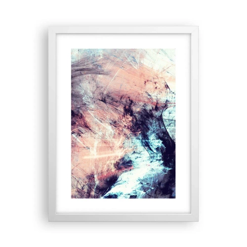 Affisch i vit ram - Känn vinden - 30x40 cm