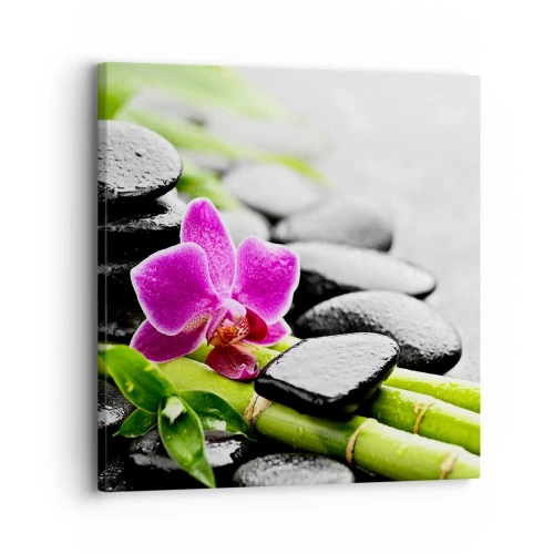 Canvastavla - Bild på duk - Lugn balans - 30x30 cm