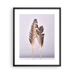 Affisch i svart ram - Mot intet - 40x50 cm