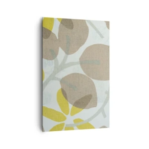 Canvastavla - Bild på duk - Komposition i solskenet - 80x120 cm