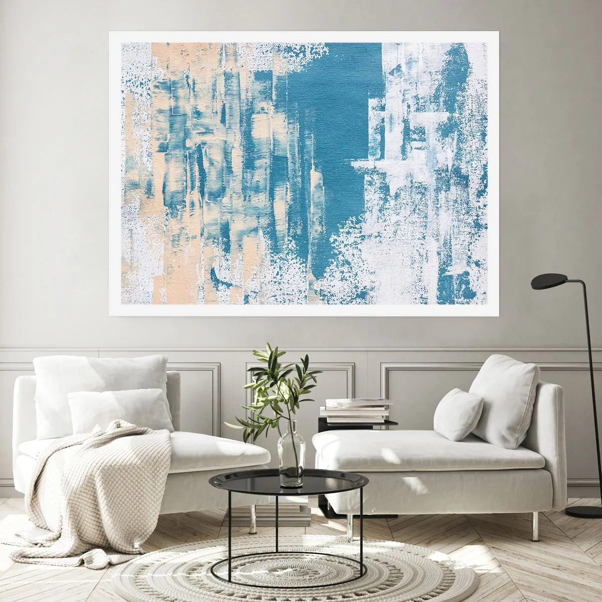 Affisch - Genom istapp - 100x70 cm