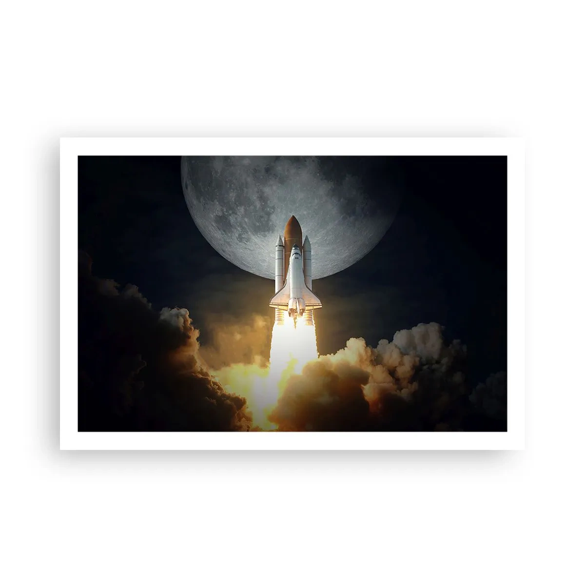 Affisch - Början på ett utomjordiskt äventyr - 91x61 cm