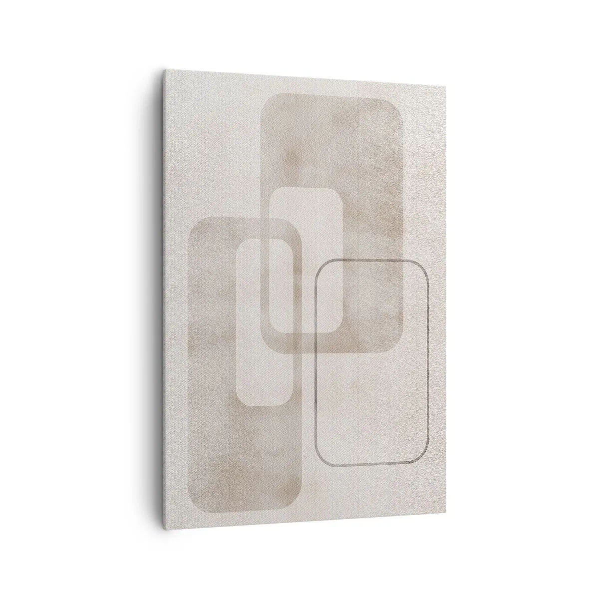 Canvastavla - Bild på duk - Geometrisk fug - 70x100 cm