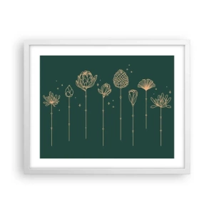 Affisch i vit ram - Familjen ÖRTsson - 50x40 cm