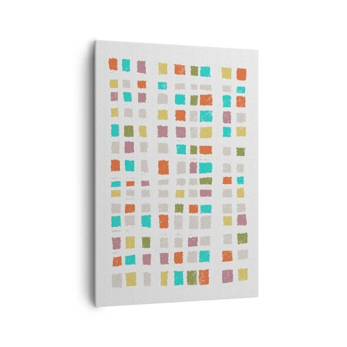 Canvastavla - Bild på duk - Ett okänt spel - 70x100 cm