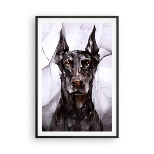 Affisch i svart ram - Rasren - 61x91 cm
