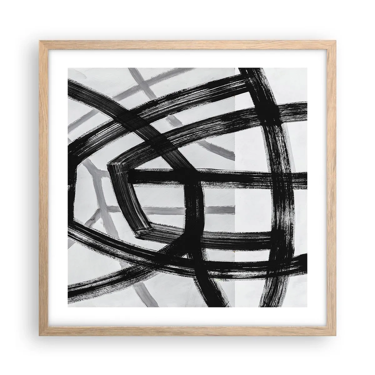 Affisch i ram av ljusek - Att skapa djupet - 50x50 cm