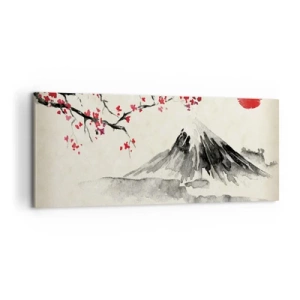 Canvastavla - Bild på duk - Bli kär i Japan - 100x40 cm