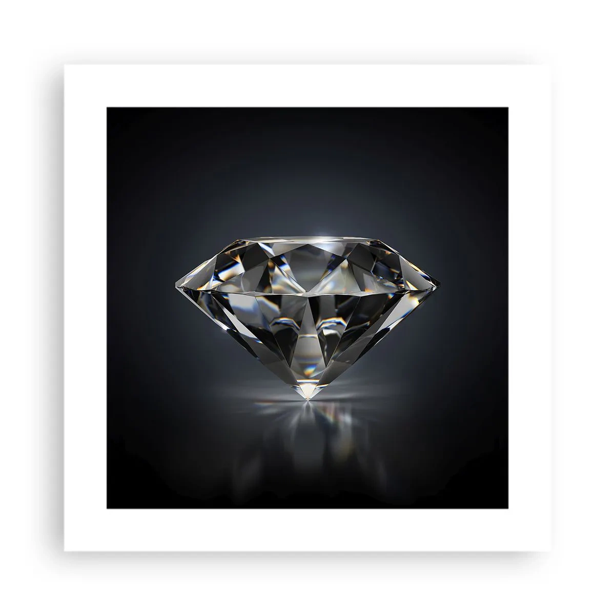 Affisch - Bästa flickvännen - 40x40 cm