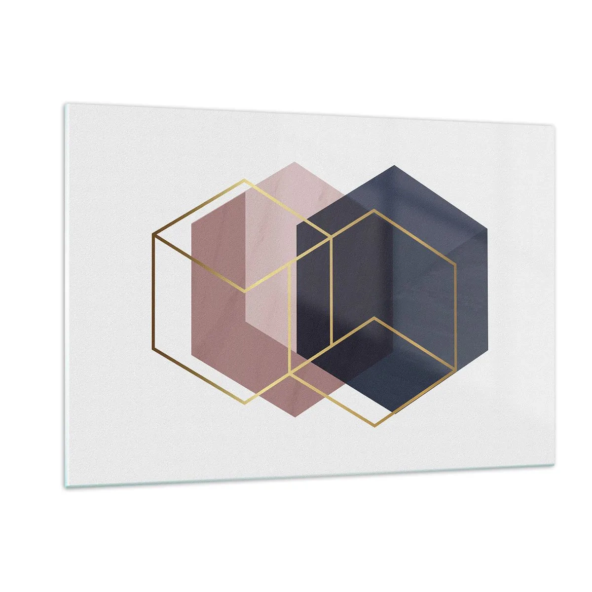 Glastavla - Bild på glas - Enkelhetens styrka - 120x80 cm