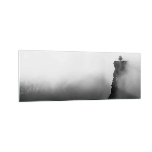 Glastavla - Bild på glas - På världens gräns - 140x50 cm