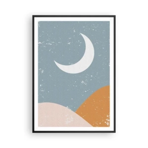 Affisch i svart ram - Många nätters under - 70x100 cm