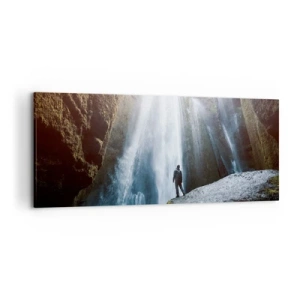 Canvastavla - Bild på duk - Proportioner återställs - 120x50 cm