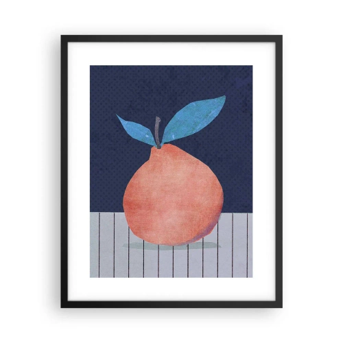 Affisch i svart ram - Konvexitet och planhet - 40x50 cm